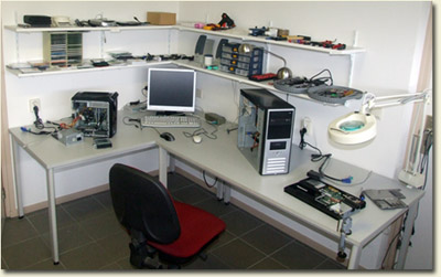 Reparatie ruimte voor computer, Laptop en randapparatuur